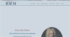 Desktop Screenshot of bluehillbach.org